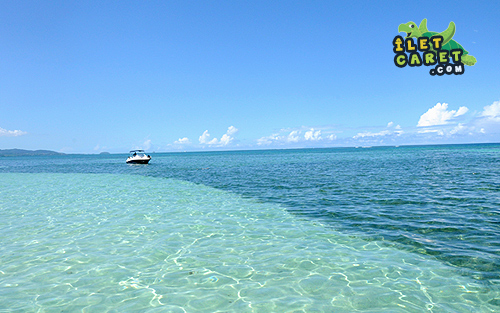 L'îlet paradisiaque aux eaux cristallines